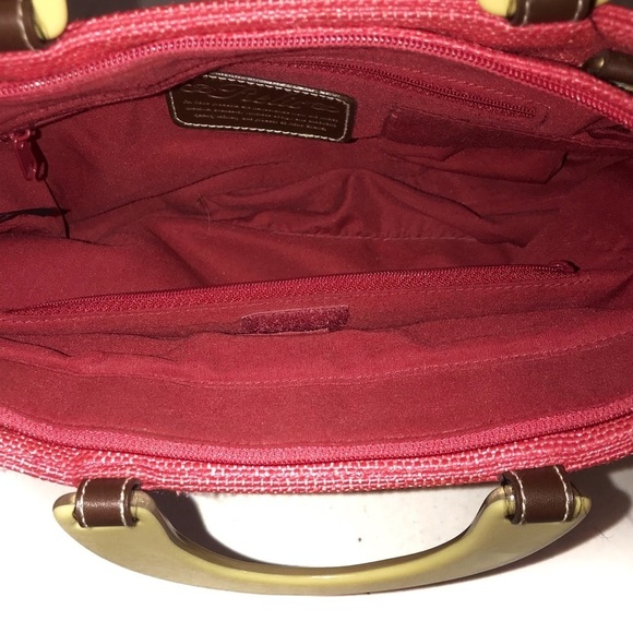 Relic‎ red purse painted wood handle - Picture 3 of 5